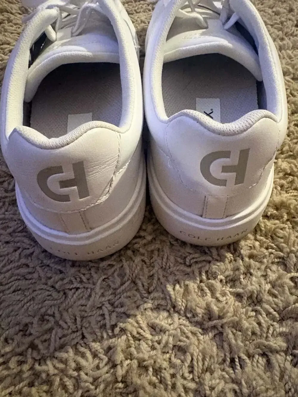 Cole Haan Grand Crosscourt Traveler Sneaker Size 8.5 B White Leather